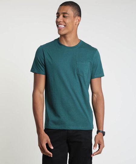 Camiseta-Masculina-com-Bolso-Manga-Curta-Gola-Careca-Verde-Escuro-9896554-Verde_Escuro_1 Camiseta-Masculina-com-Bolso-Manga-Curta-Gola-Careca-Verde-Escuro-9896554-Verde_Escuro_1
