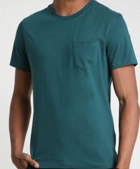 Camiseta-Masculina-com-Bolso-Manga-Curta-Gola-Careca-Verde-Escuro-9896554-Verde_Escuro_4