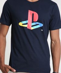 Camiseta-Masculina-Playstation-Manga-Curta-Gola-Careca-Azul-Marinho-9902064-Azul_Marinho_4
