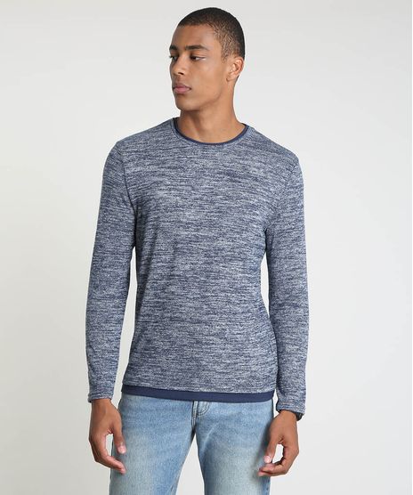 Sueter-Masculina-em-Trico-Gola-Careca-Azul-Escuro-9781690-Azul_Escuro_1
