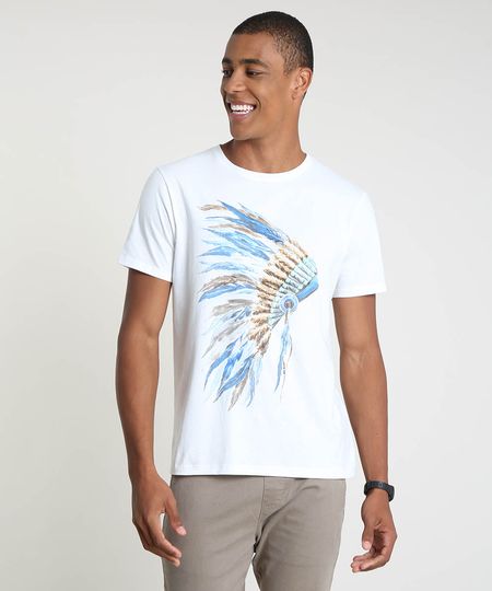 Camiseta-Masculina-Cocar-Manga-Curta-Gola-Careca-Off-White-9863932-Off_White_1