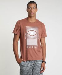 Camiseta-Masculina--Mistery--Manga-Curta-Gola-Careca-Marrom-9887605-Marrom_1