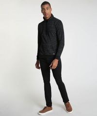 Blusao-Masculino-em-Moletom-Felpado-com-Bolso-Gola-Alta-Preto-9783882-Preto_3