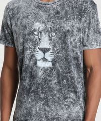 Camiseta-Masculina-Leao-Manga-Curta-Gola-Careca-Preta-9847799-Preto_4