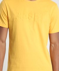 Camiseta-Masculina--Reset--Manga-Curta-Gola-Careca-Mostarda-9873514-Mostarda_4