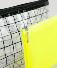 Kit-de-2-Necessaires-Femininas-Estampada-Quadriculada---Neon-Multicor-9901239-Multicor_3