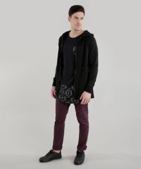 Camiseta-Longa-com-Estampa-Etnica-Preta-8578484-Preto_3