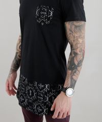 Camiseta-Longa-com-Estampa-Etnica-Preta-8578484-Preto_4
