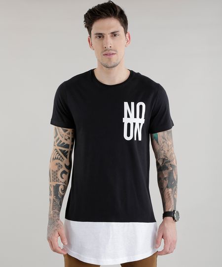 Camiseta-Longa--No-On--Preta-8587217-Preto_1 Camiseta-Longa--No-On--Preta-8587217-Preto_1