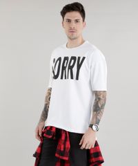 Camiseta--Sorry--em-Moletom-Branca-8587564-Branco_1