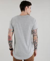 Camiseta-Longa--Fake--Cinza-Mescla-Claro-8587649-Cinza_Mescla_Claro_2