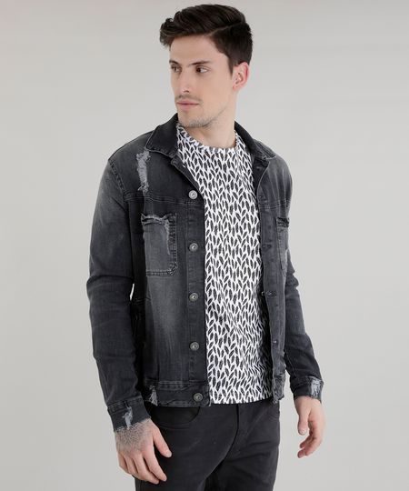 Jaqueta-Jeans-Preta-8596129-Preto_1 Jaqueta-Jeans-Preta-8596129-Preto_1