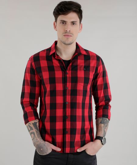 Camisa-Xadrez-Vermelha-8448844-Vermelho_1 Camisa-Xadrez-Vermelha-8448844-Vermelho_1