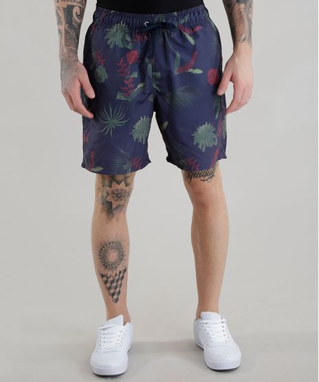 Bermuda-Relaxed-Estampada-Floral-Azul-Marinho-8620604-Azul_Marinho_1