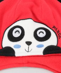 Kit-de-Gorro---Luva-em-Plush--Panda--Vermelho-8489942-Vermelho_4