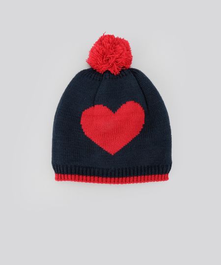 Gorro-com-Estampa-de-Coracao-em-Trico-Azul-Marinho-8490841-Azul_Marinho_1 Gorro-com-Estampa-de-Coracao-em-Trico-Azul-Marinho-8490841-Azul_Marinho_1