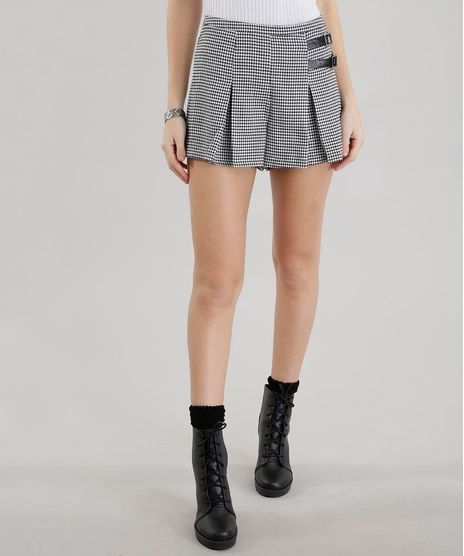 Short-Estampado-Pied-de-Poule-Preto-8478721-Preto_1