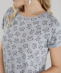 Blusa-Estampada-de-Gatinhos-Cinza-Mescla-8583625-Cinza_Mescla_4