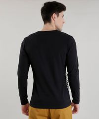 Camiseta-com-Estampa-de-Listras-Preta-8581855-Preto_2