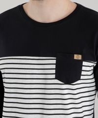 Camiseta-com-Estampa-de-Listras-Preta-8581855-Preto_4