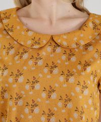 Blusa-Estampada-Floral-Amarelo-Escuro-8501109-Amarelo_Escuro_4