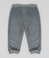 Calca-em-Plush-de-Algodao---Sustentavel-Cinza-Mescla-Escuro-8479381-Cinza_Mescla_Escuro_2