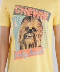 Camiseta--Chewbacca--Star-Wars-Amarela-8611794-Amarelo_4
