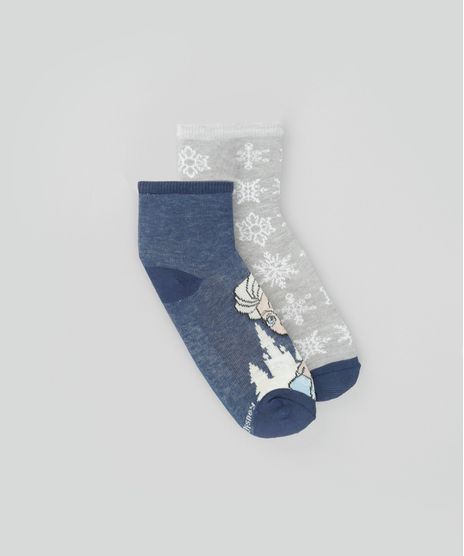 Kit-de-2-Meias-Frozen-Estampadas-Multicor-8550484-Multicor_1