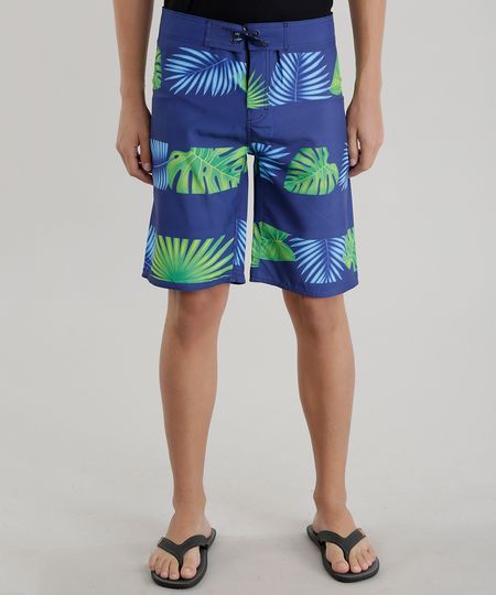 Bermuda-Estampada-de-Folhas-Azul-Marinho-8605418-Azul_Marinho_1