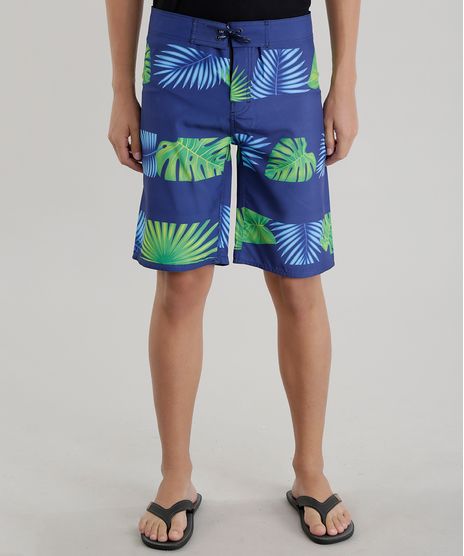 Bermuda-Estampada-de-Folhas-Azul-Marinho-8605418-Azul_Marinho_1
