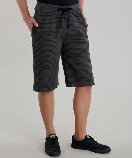 Bermuda-Listrada-em-Moletom-Cinza-Mescla-Escuro-8559300-Cinza_Mescla_Escuro_1 Bermuda-Listrada-em-Moletom-Cinza-Mescla-Escuro-8559300-Cinza_Mescla_Escuro_1