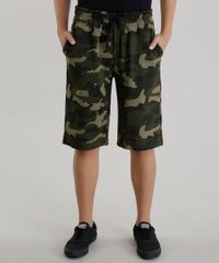 Bermuda-Estampada-Camuflada-em-Moletom-Verde-Militar-8558387-Verde_Militar_1