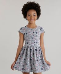 Vestido-Estampado-de-Gatinhos-Cinza-Mescla-8644333-Cinza_Mescla_1
