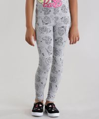 Calca-Legging-Estampada-Barbie-Cinza-Mescla-8605170-Cinza_Mescla_1
