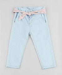 Calca-Jeans-Infantil-Clochard-em-Moletom-com-Faixa-para-Amarrar-Azul-Claro-9894179-Azul_Claro_1