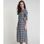 Vestido-Feminino-Mindset-Midi-Estampado-Xadrez-Manga-Curta-Chumbo-9946478-Chumbo_1