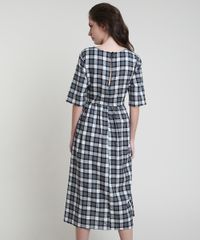 Vestido-Feminino-Mindset-Midi-Estampado-Xadrez-Manga-Curta-Chumbo-9946478-Chumbo_2 Vestido-Feminino-Mindset-Midi-Estampado-Xadrez-Manga-Curta-Chumbo-9946478-Chumbo_2
