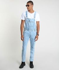 Macacao-Jeans-Masculino-Slim-com-Bolsos-Azul-Claro-9907080-Azul_Claro_3