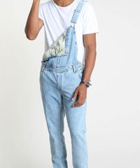 Macacao-Jeans-Masculino-Slim-com-Bolsos-Azul-Claro-9907080-Azul_Claro_4
