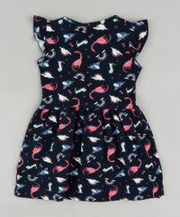 Vestido-Infantil-Estampado-de-Dinossauros-com-Babado-Sem-Manga-Azul-Marinho-9895165-Azul_Marinho_2