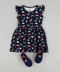 Vestido-Infantil-Estampado-de-Dinossauros-com-Babado-Sem-Manga-Azul-Marinho-9895165-Azul_Marinho_3