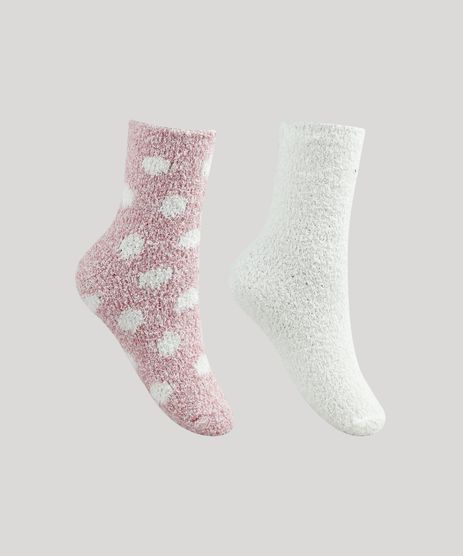 Kit-de-2-Meias-de-Inverno-Femininas-Cano-Alto-Felpadas-Multicor-9837819-Multicor_1