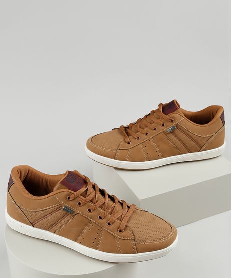 Sapatenis-Masculino-Ollie-com-Recortes-Caramelo-9905298-Caramelo_1