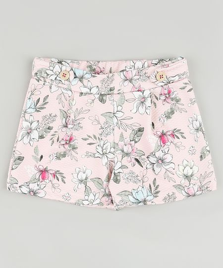 Short-Infantil-Texturizado-Estampado-Floral-com-Martingale-Rose-9935363-Rose_1 Short-Infantil-Texturizado-Estampado-Floral-com-Martingale-Rose-9935363-Rose_1