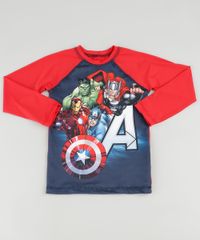 Camiseta-de-Praia-Infantil-Os-Vingadores-Raglan-Manga-Longa-com-Protecao-UV50--Vermelha-9890708-Vermelho_1