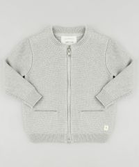 Sueter-Infantil-em-Trico-com-Ziper-Cinza-9792762-Cinza_1