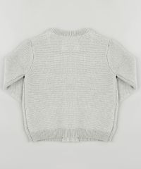 Sueter-Infantil-em-Trico-com-Ziper-Cinza-9792762-Cinza_2