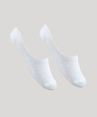 Kit-de-2-Meias-Femininas-Sapatilha-Invisiveis-com-Silicone-Branco-9837814-Branco_1