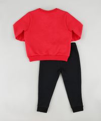 Conjunto-Infantil-Mickey-e-Minnie-de-Blusao-Vermelho---Calca-em-Moletom-Felpado-Preta-9890126-Preto_2