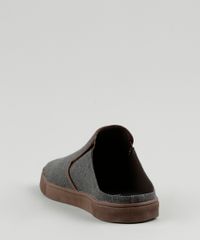 Tenis-Slip-On-Mule-Masculino-Oneself-Cinza-Mescla-Escuro-9924374-Cinza_Mescla_Escuro_4